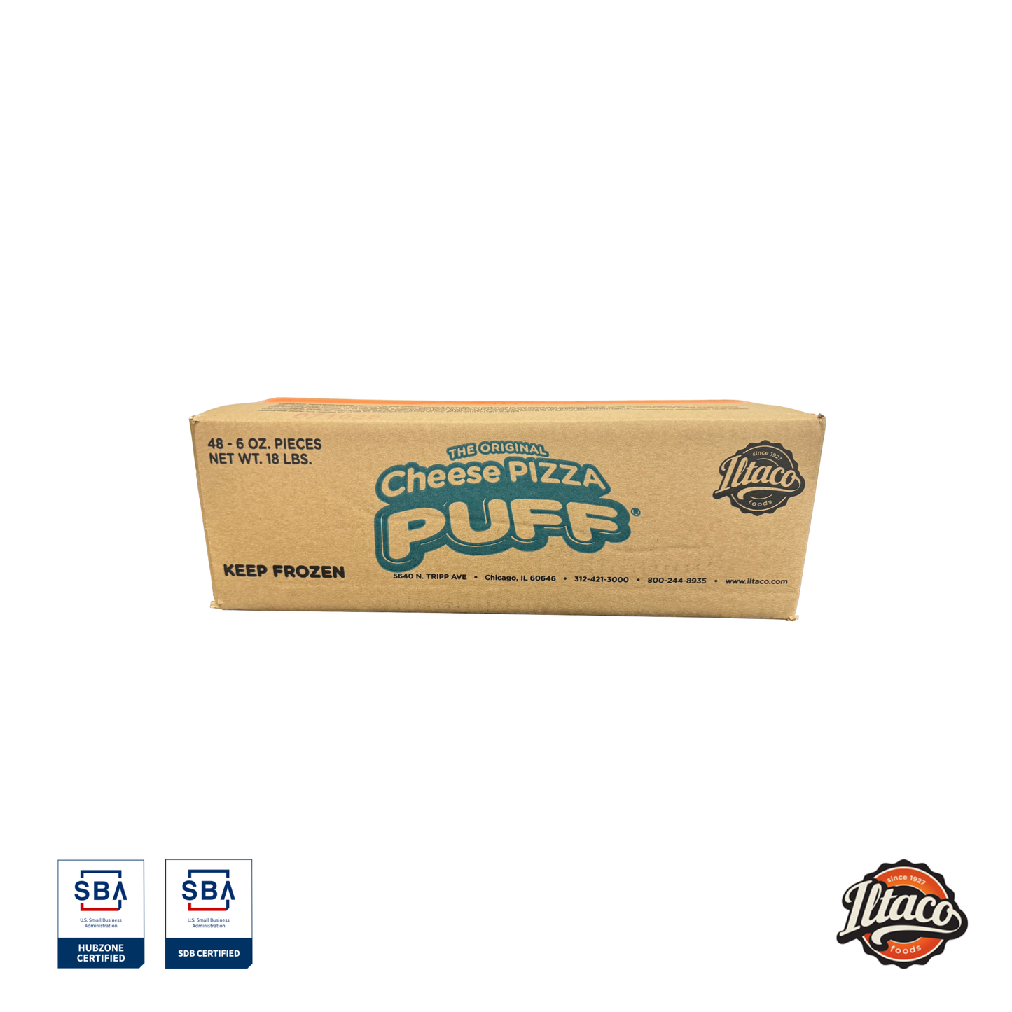 Iltaco Frozen Pizza Puffs (Food Service)