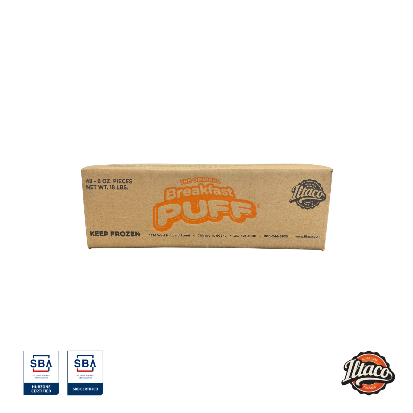 Iltaco Frozen Pizza Puffs (Food Service)