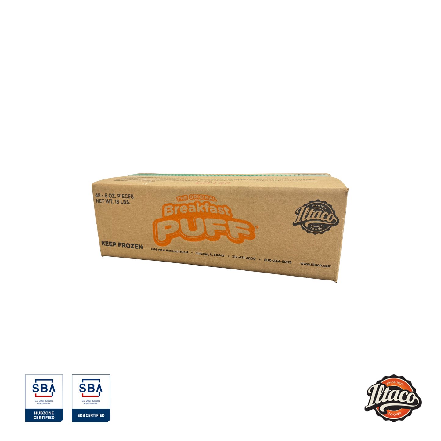 Iltaco Frozen Pizza Puffs (Food Service)