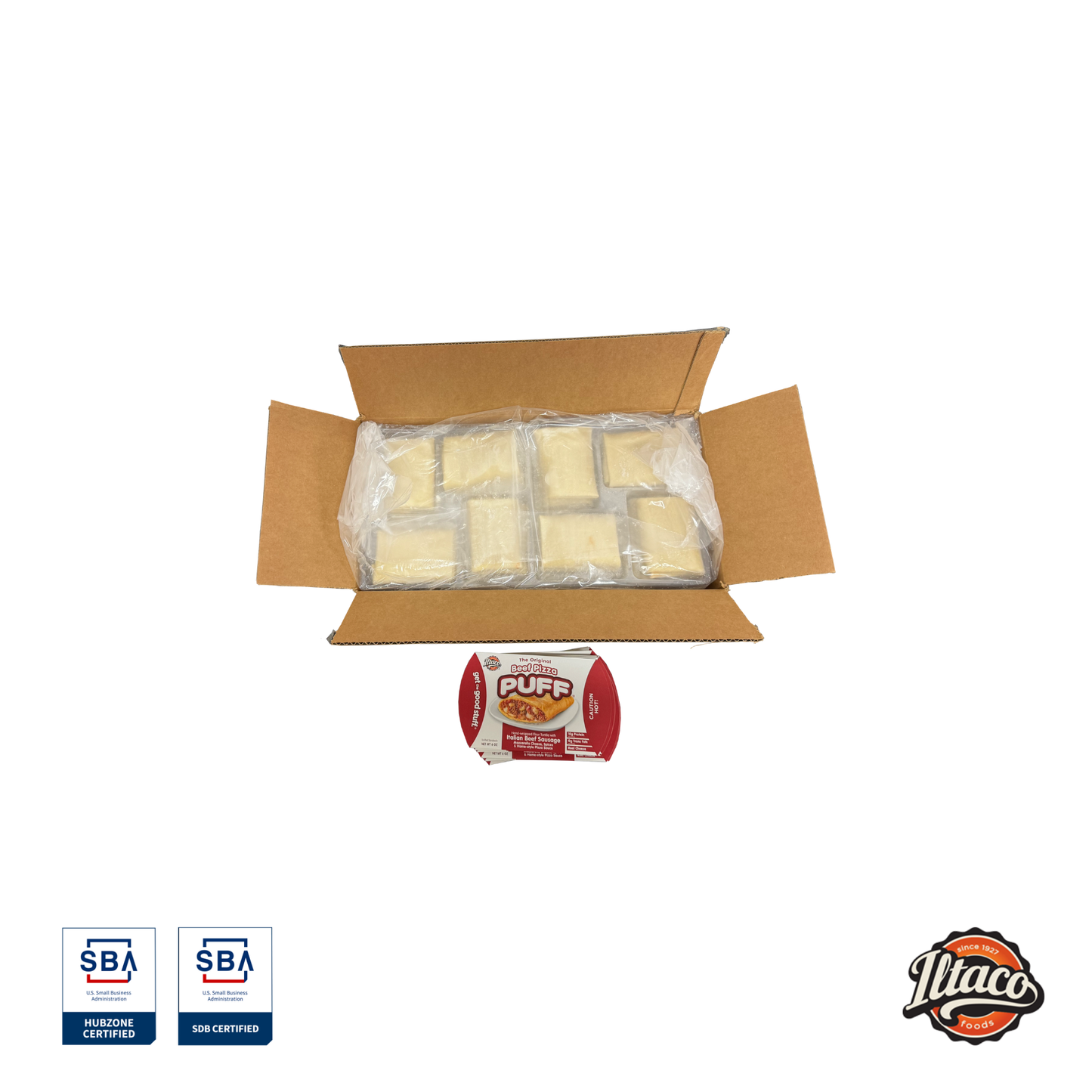 Iltaco Frozen Pizza Puffs (Food Service)