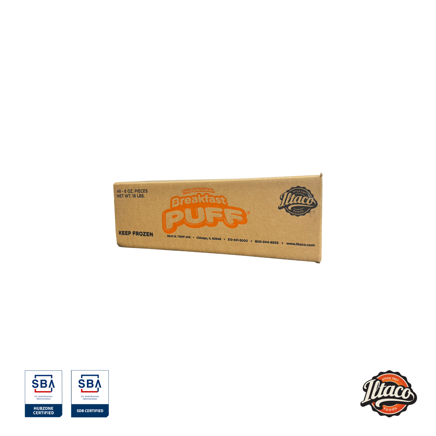 Iltaco Frozen Pizza Puffs (Food Service)
