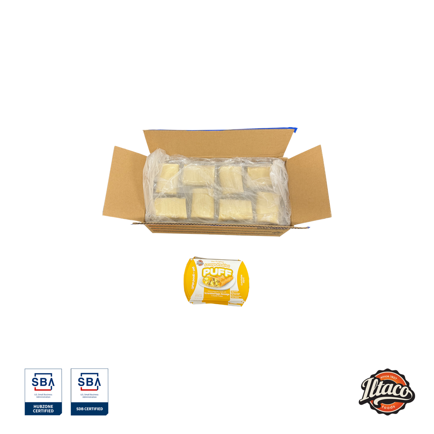 Iltaco Frozen Pizza Puffs (Food Service)