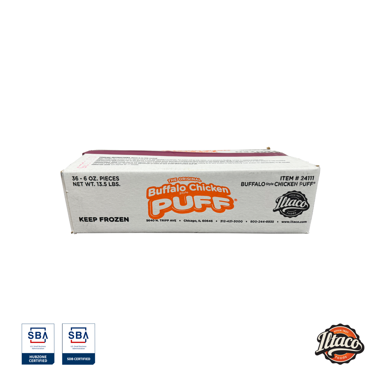 Iltaco Frozen Pizza Puffs (Food Service)