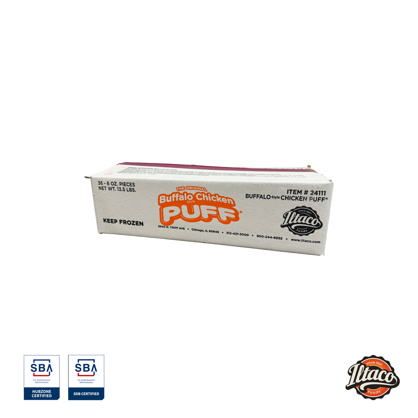 Iltaco Frozen Pizza Puffs (Food Service)
