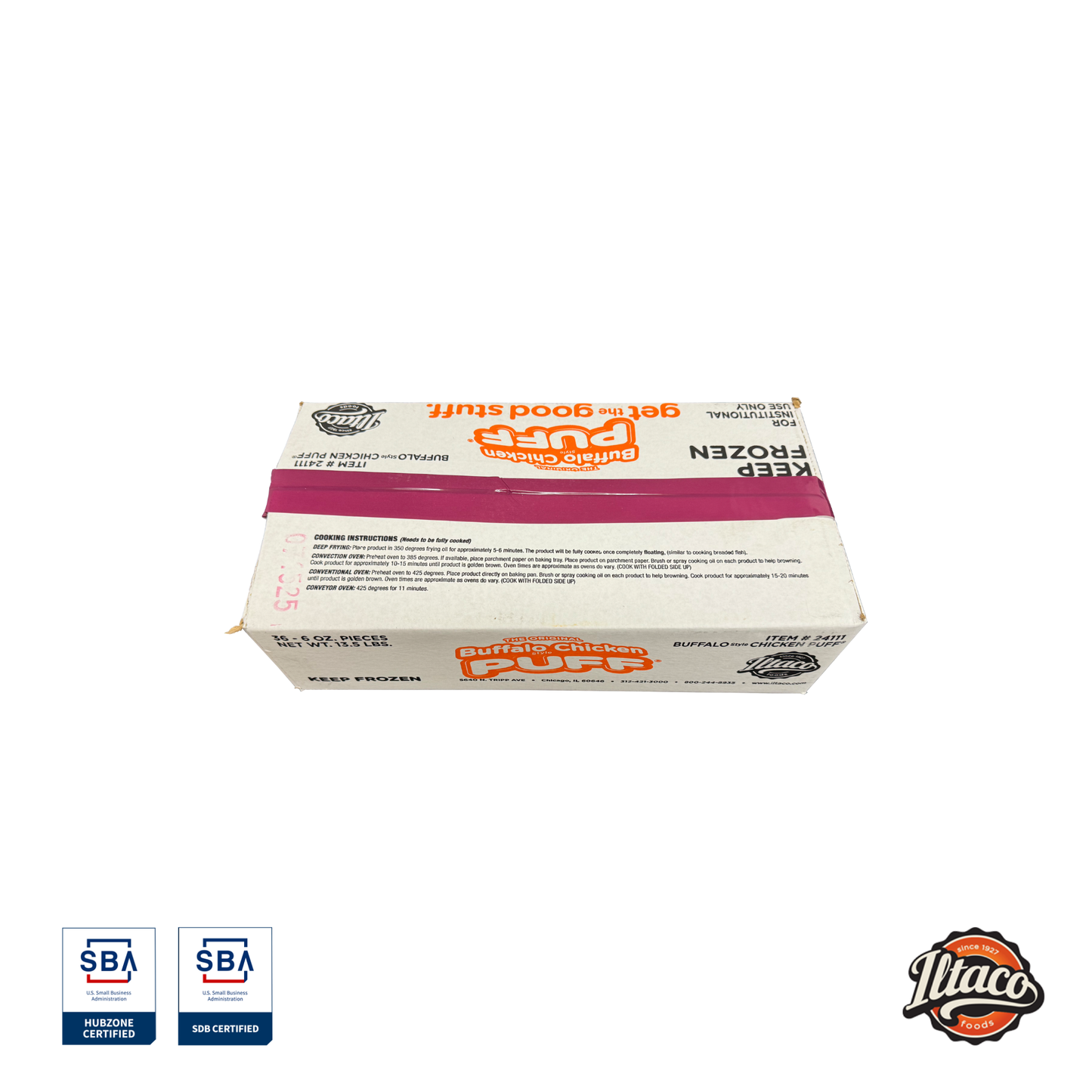 Iltaco Frozen Pizza Puffs (Food Service)