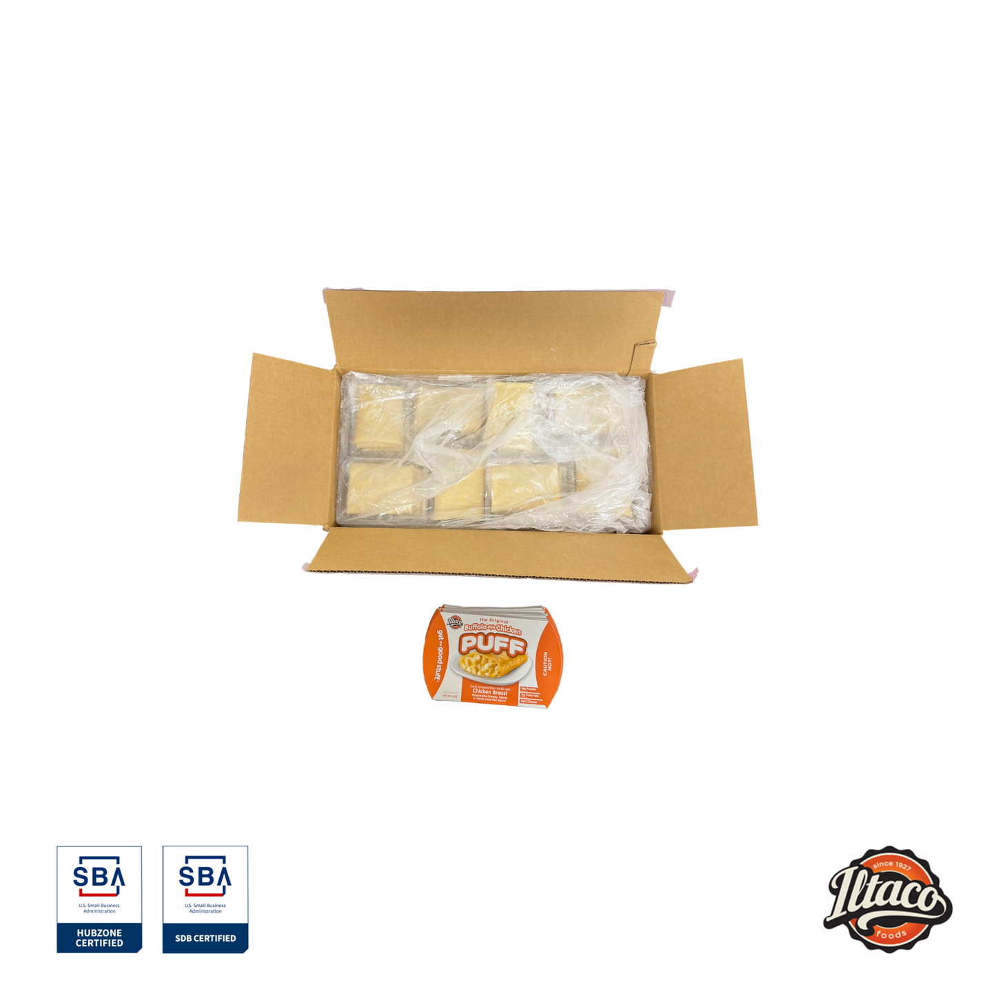Iltaco Frozen Pizza Puffs (Food Service)
