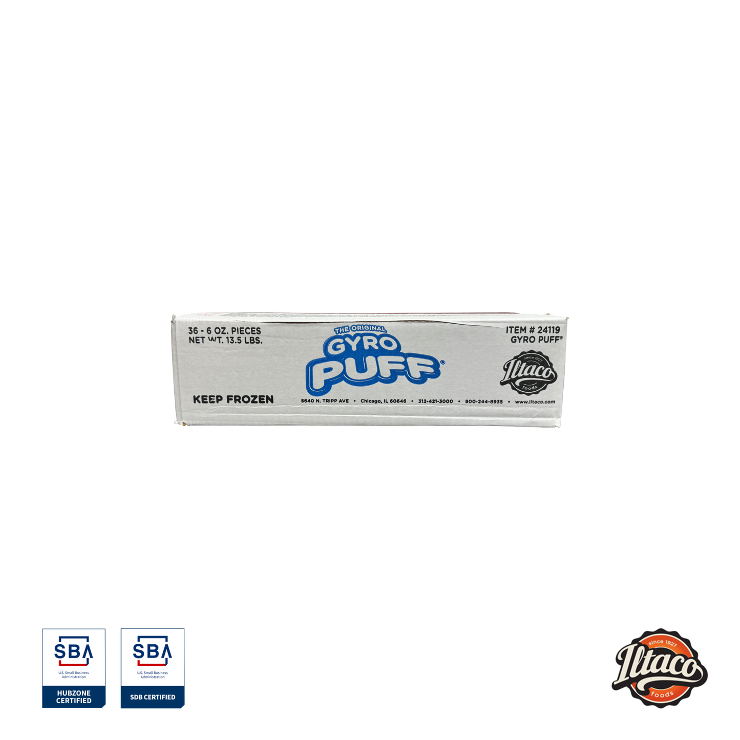 Iltaco Frozen Pizza Puffs (Food Service)