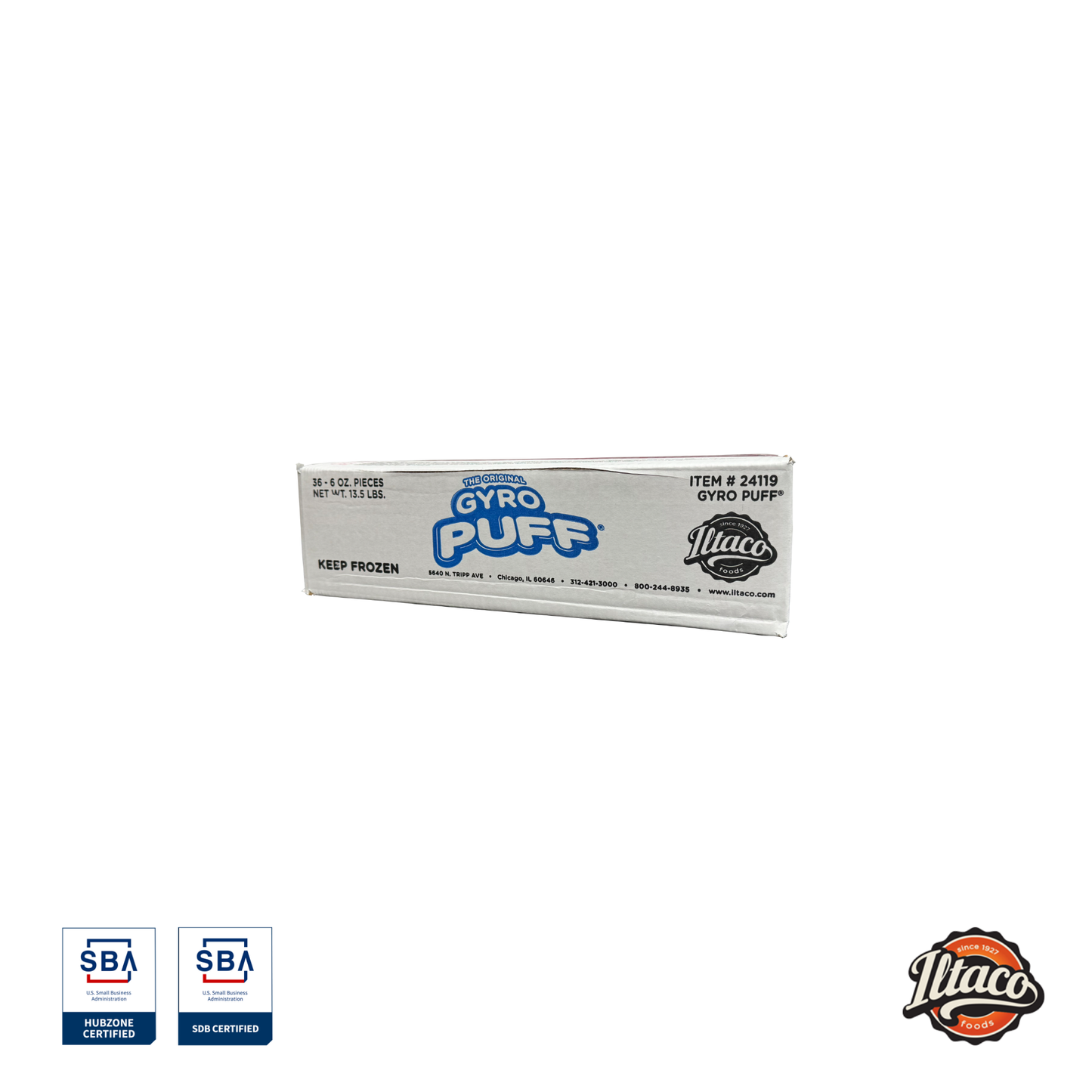 Iltaco Frozen Pizza Puffs (Food Service)