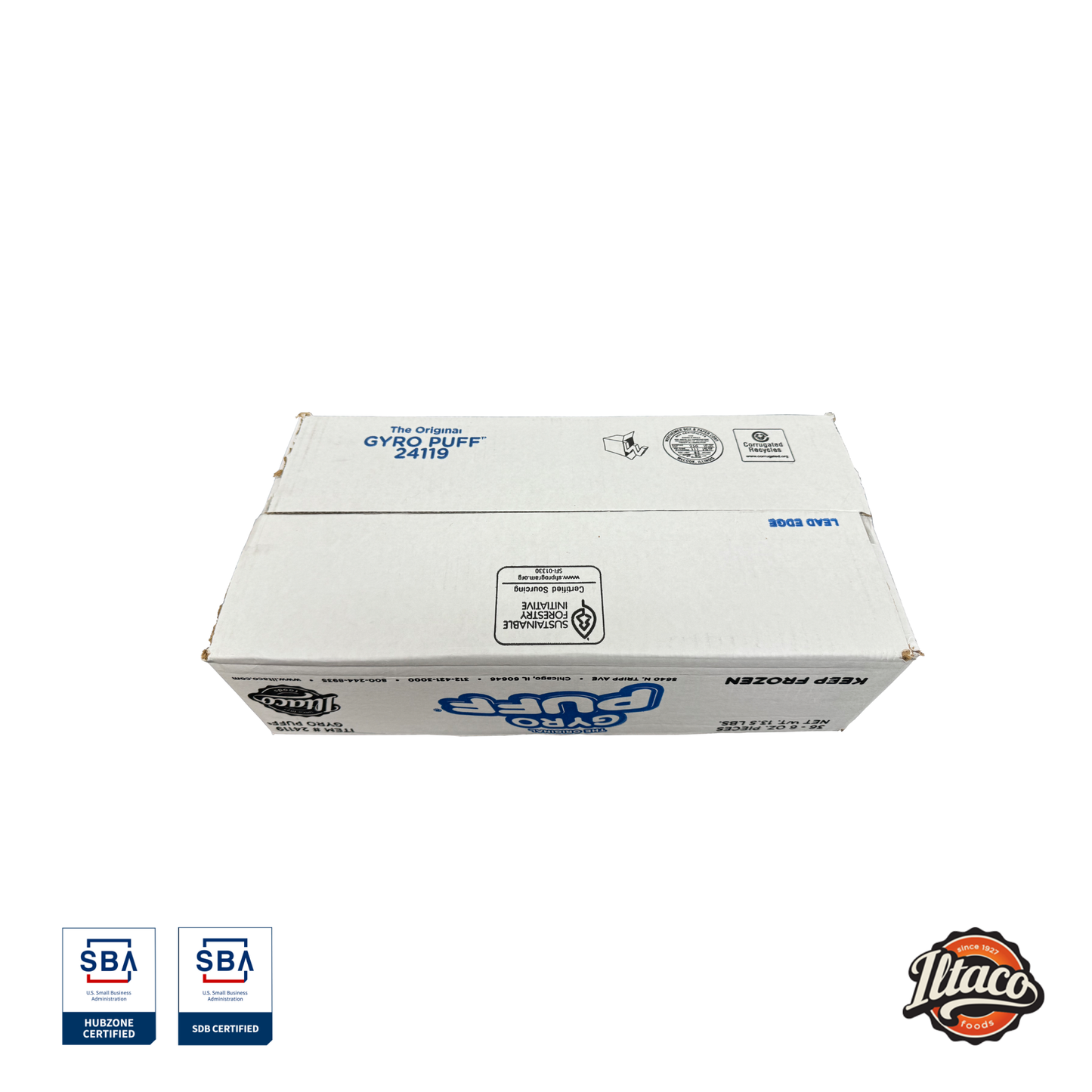 Iltaco Frozen Pizza Puffs (Food Service)