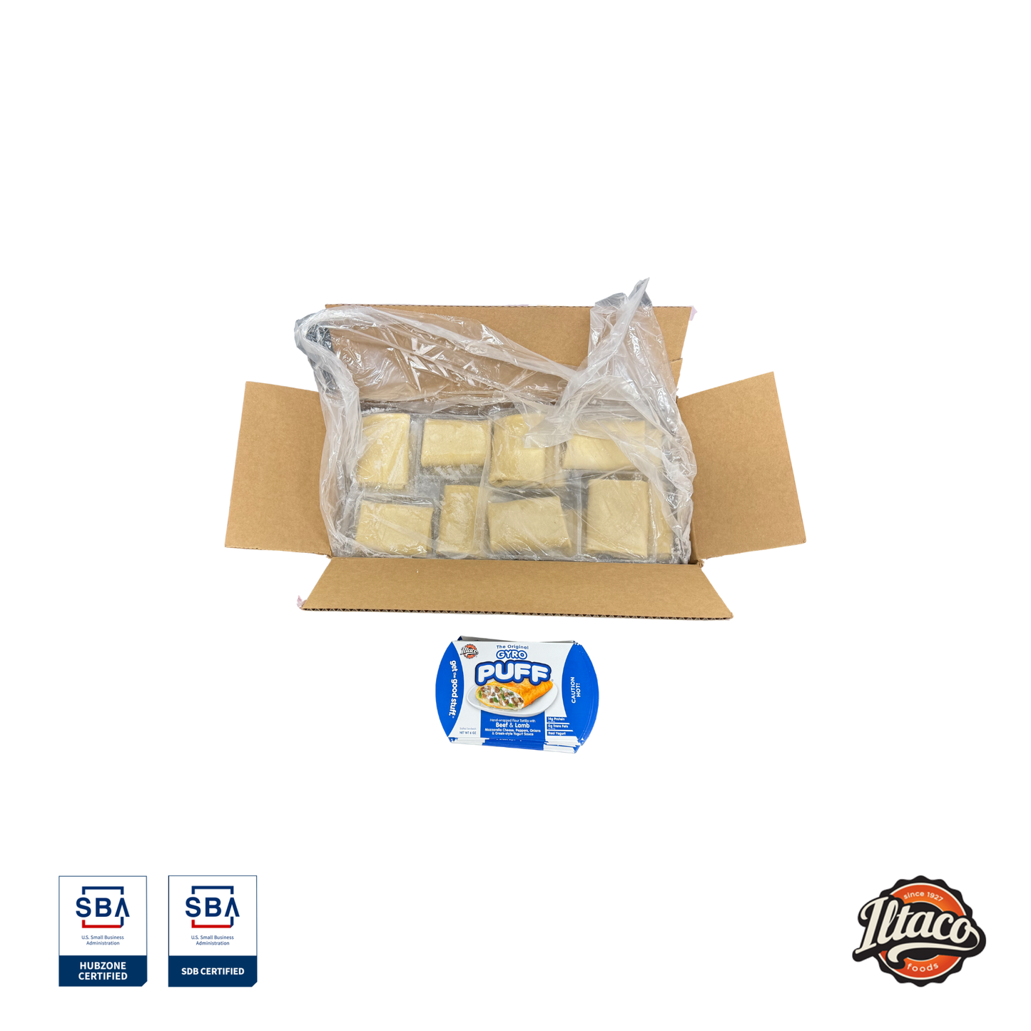 Iltaco Frozen Pizza Puffs (Food Service)