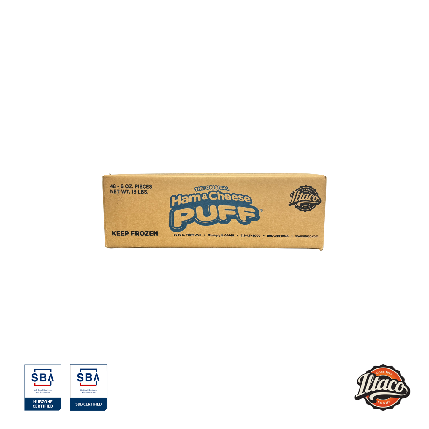 Iltaco Frozen Pizza Puffs (Food Service)
