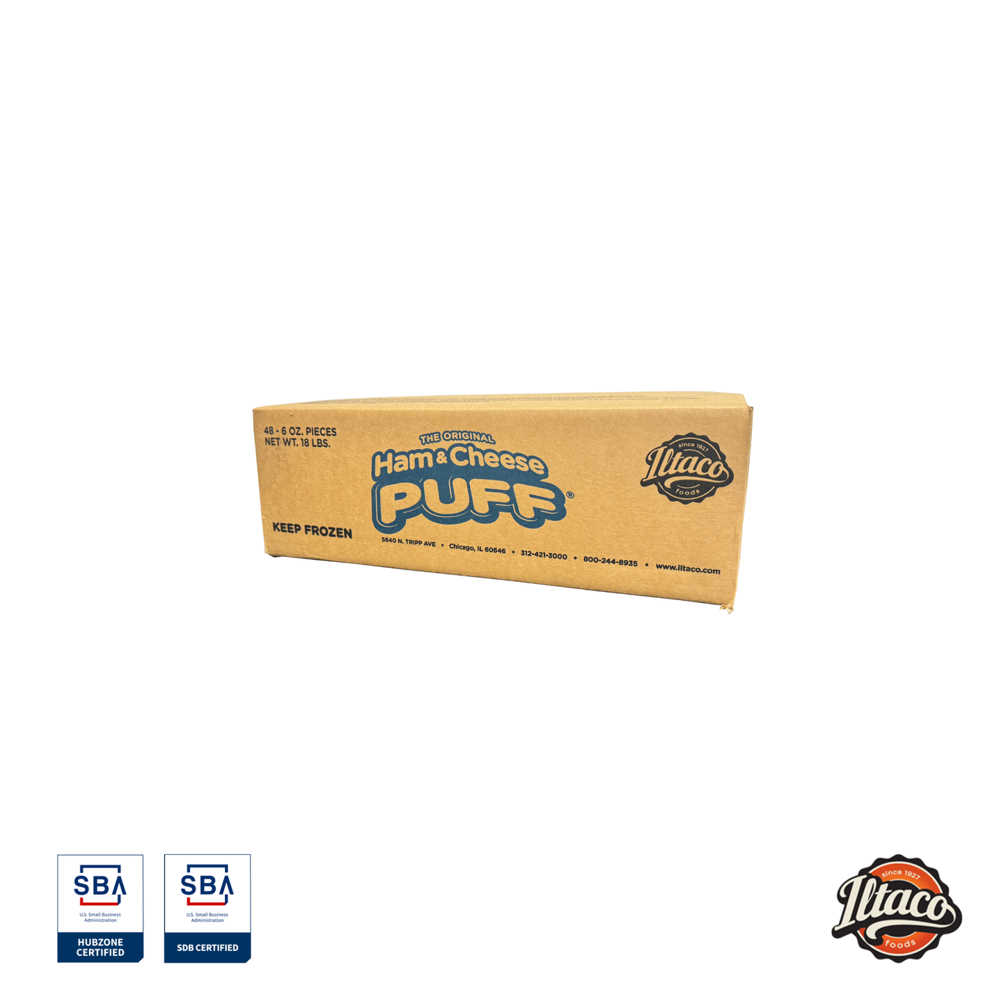 Iltaco Frozen Pizza Puffs (Food Service)