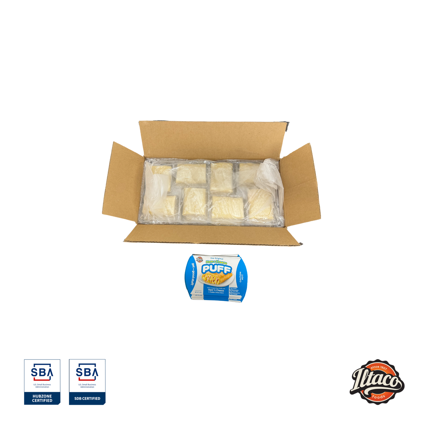 Iltaco Frozen Pizza Puffs (Food Service)