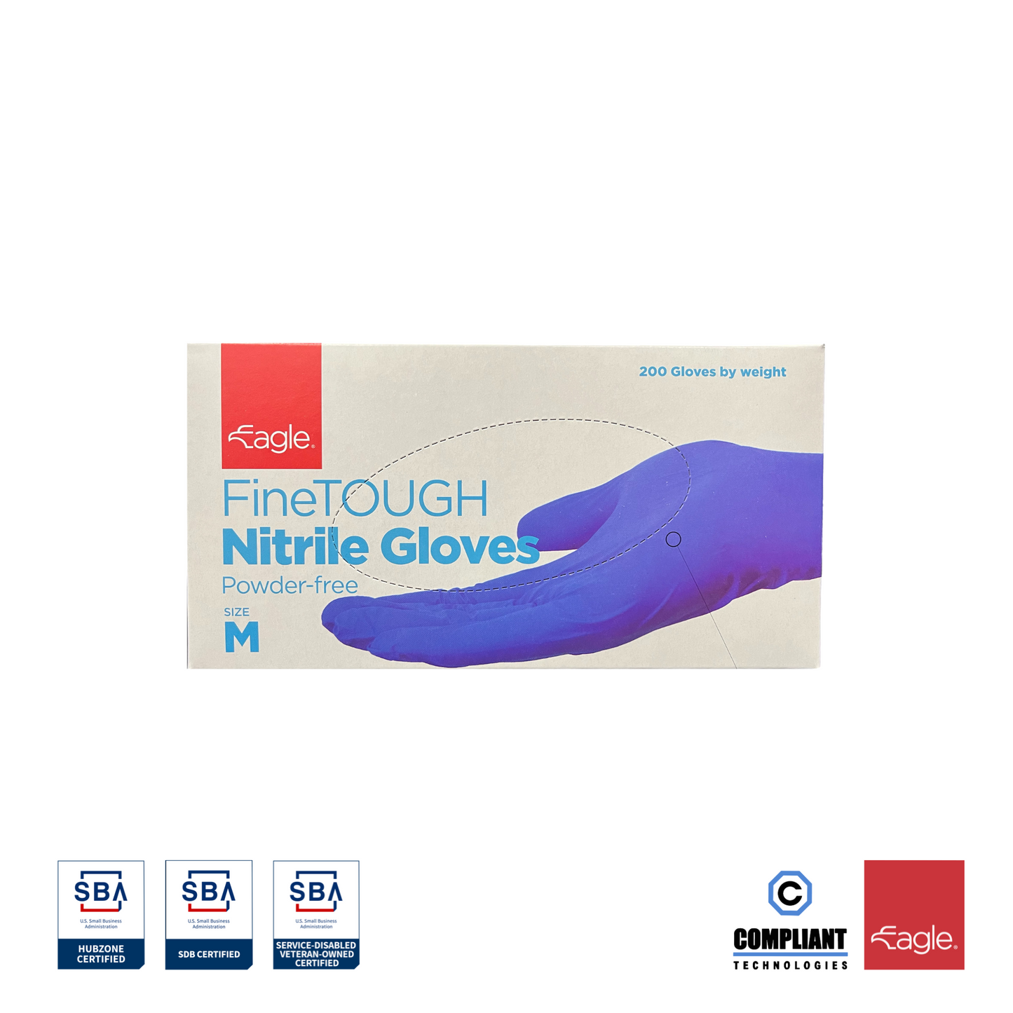 Eagle Protect FineTOUGH Nitrile Gloves