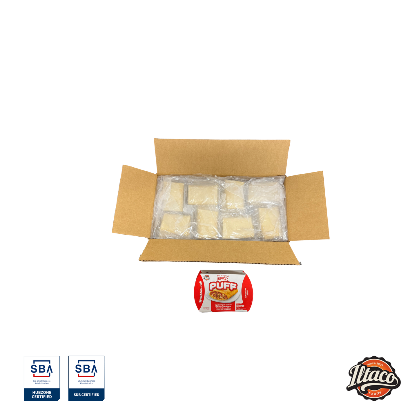 Iltaco Frozen Pizza Puffs (Food Service)
