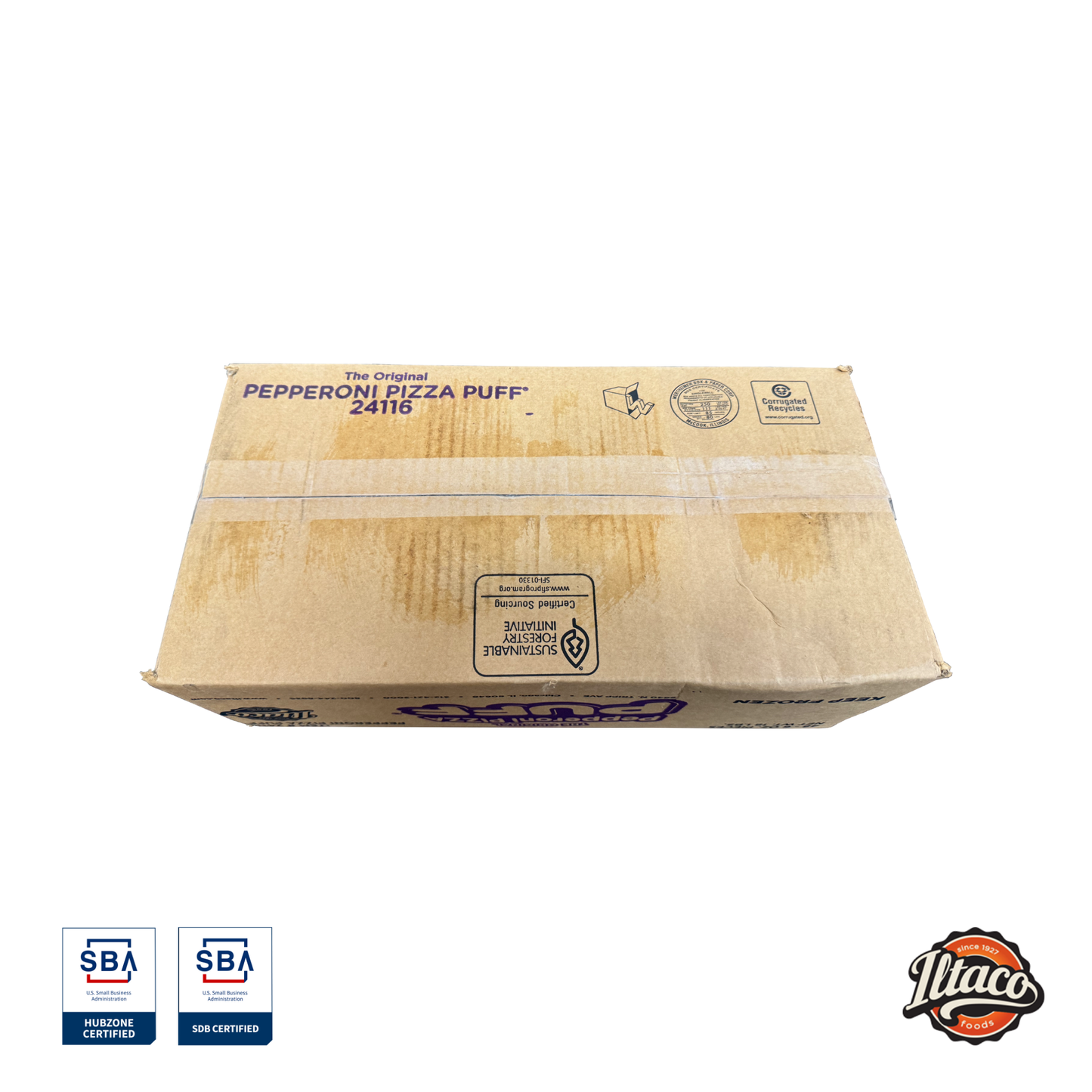 Iltaco Frozen Pizza Puffs (Food Service)