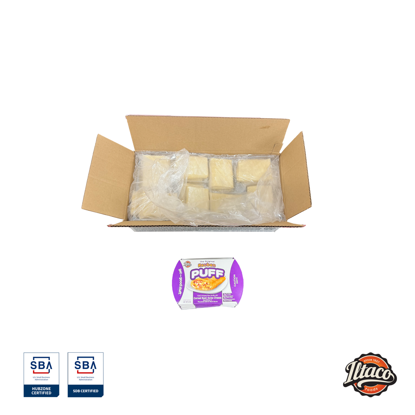 Iltaco Frozen Pizza Puffs (Food Service)