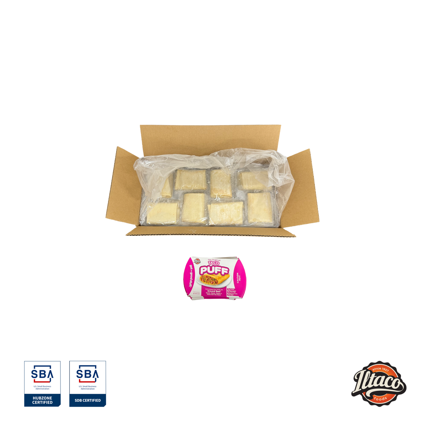Iltaco Frozen Pizza Puffs (Food Service)