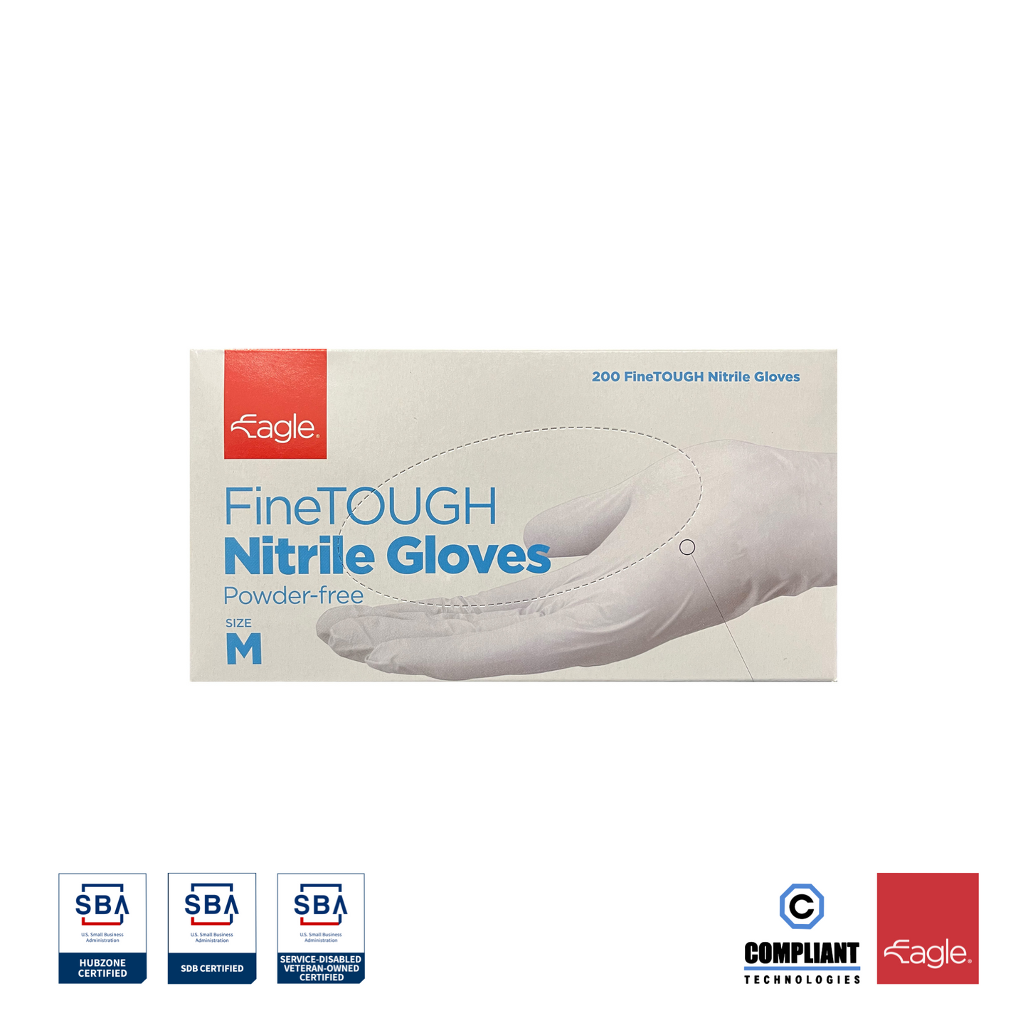 Eagle Protect FineTOUGH Nitrile Gloves
