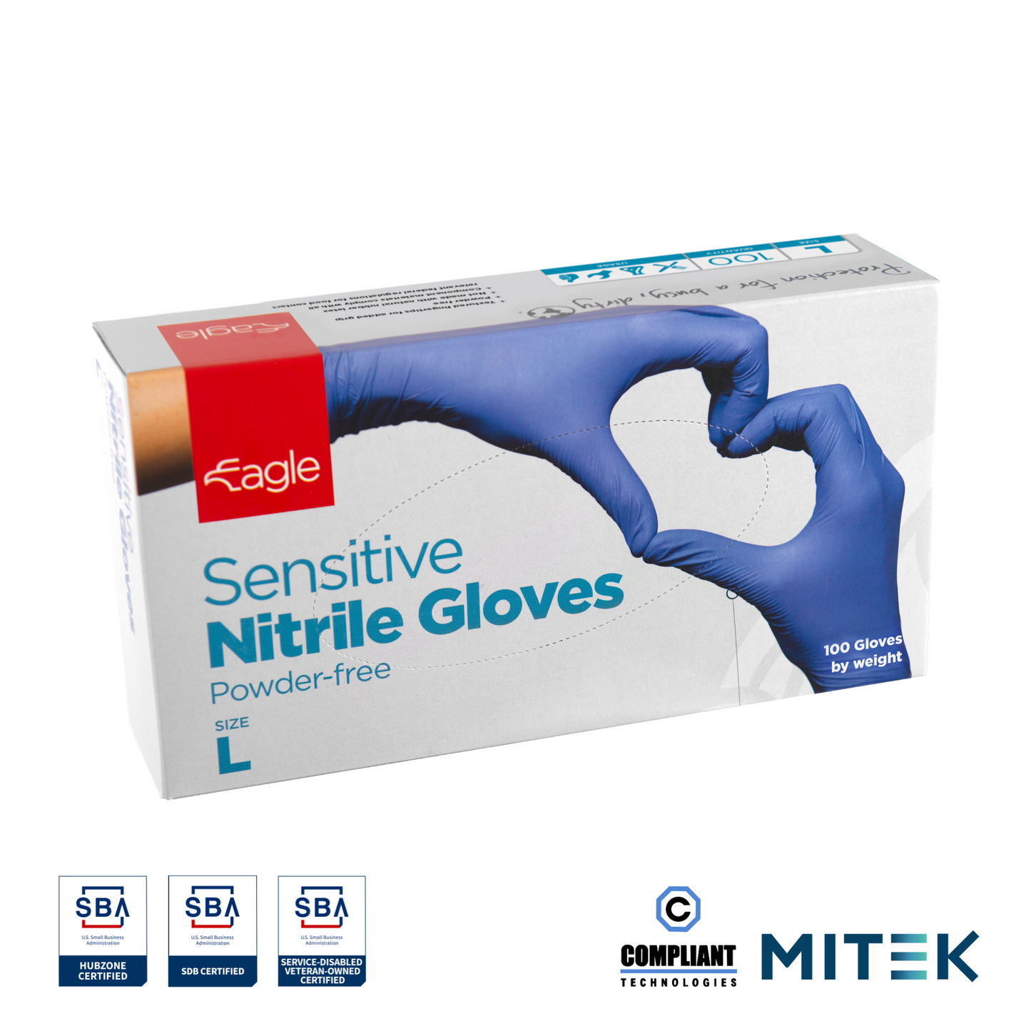 Eagle Protect Sensitive Nitrile Gloves