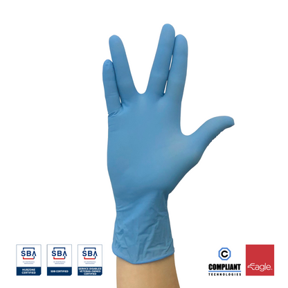 Eagle Protect Blue52 Nitrile Gloves