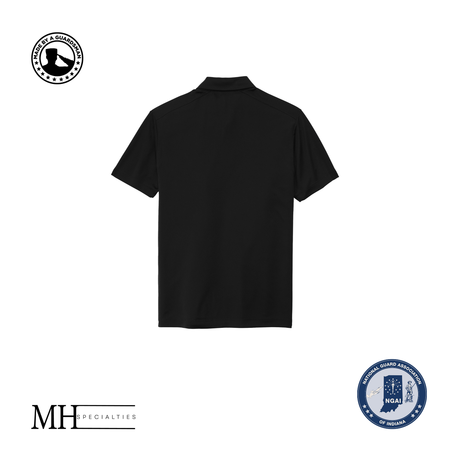 MH Specialties 1 Color NGAI Men's Polos