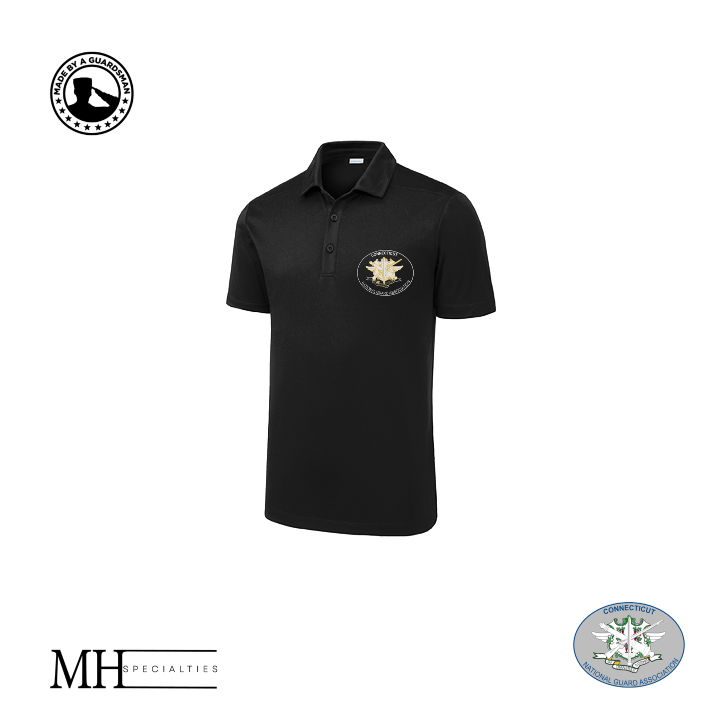 MH Specialties 2 Color NGACT Men's Polos