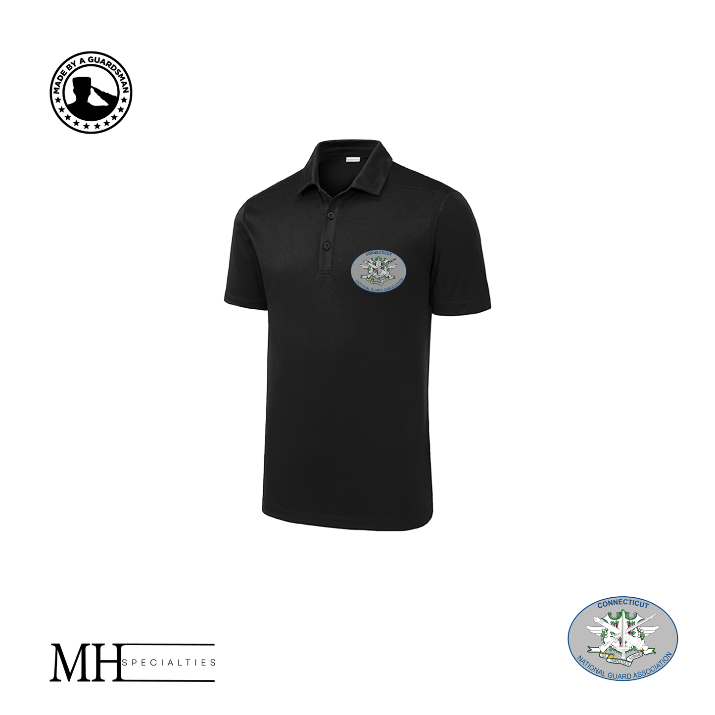 MH Specialties Full Color NGACT Men's Polos