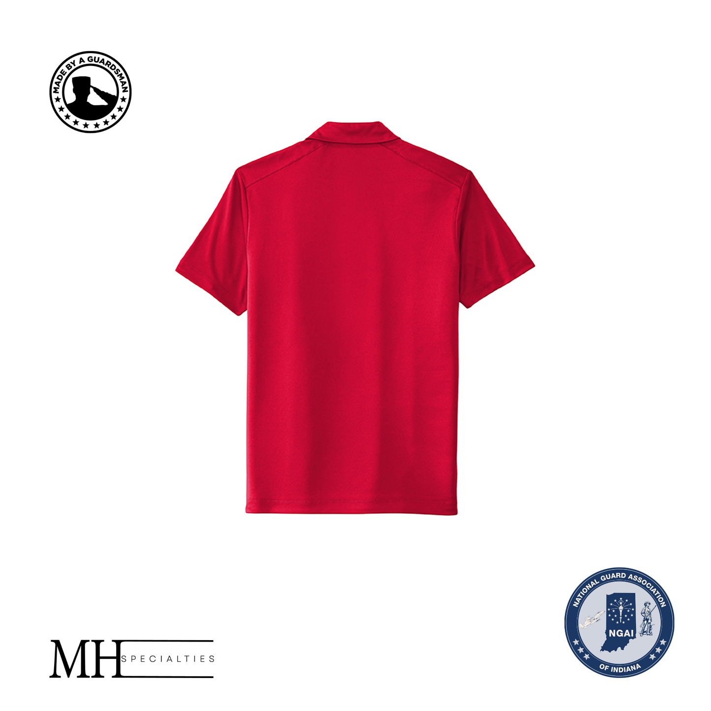 MH Specialties 1 Color NGAI Men's Polos
