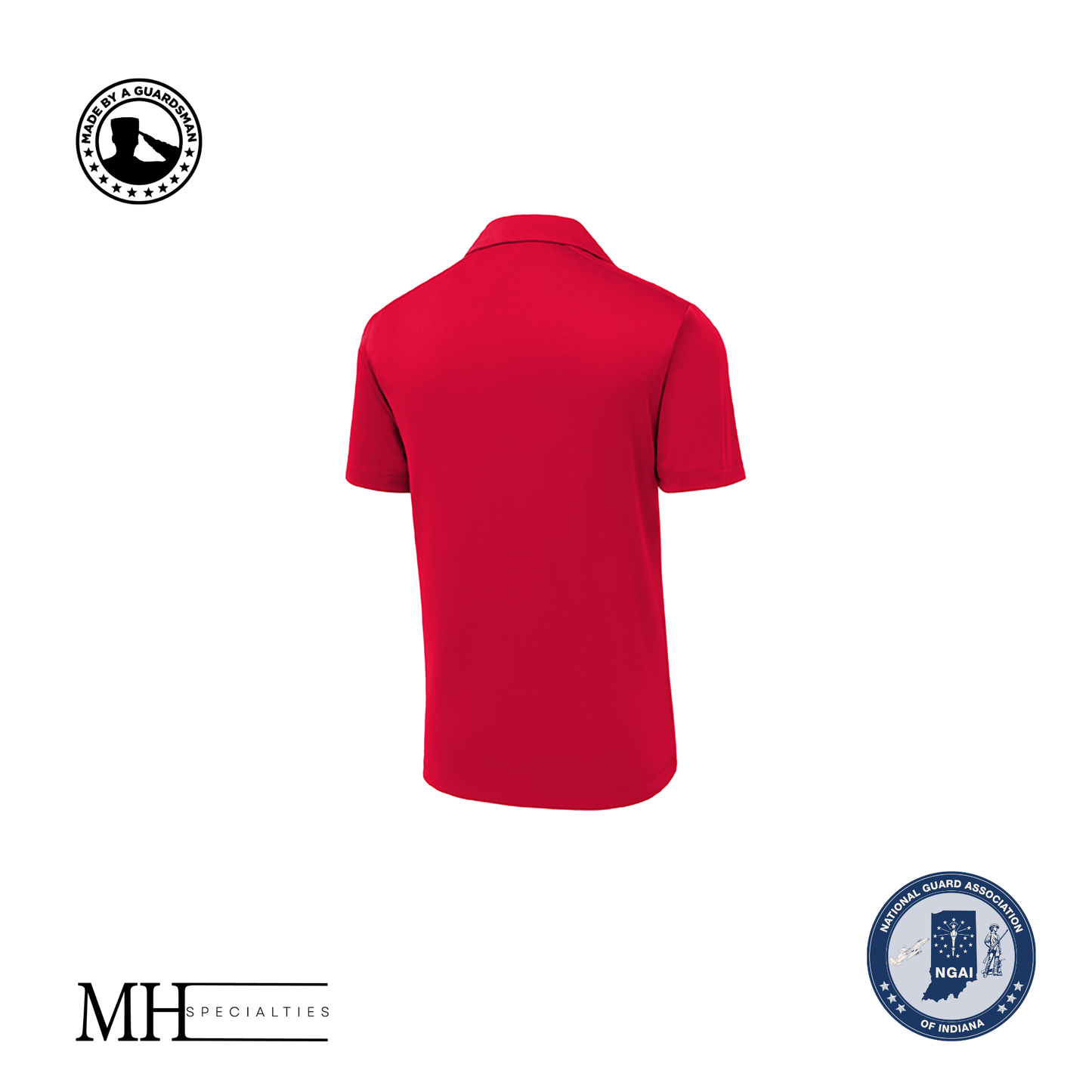 MH Specialties 1 Color NGAI Men's Polos