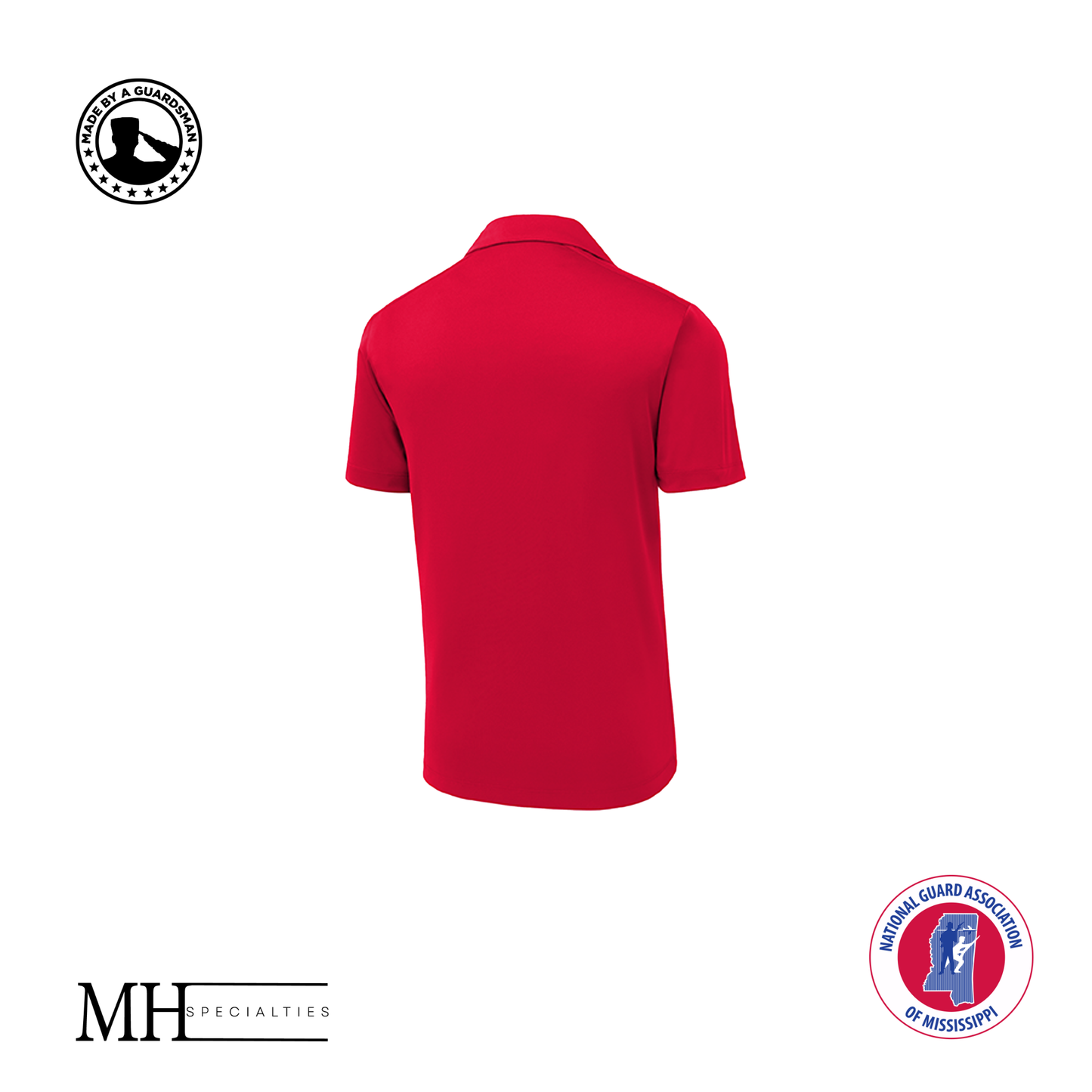 MH Specialties 1 Color NGAMS Men's Polos