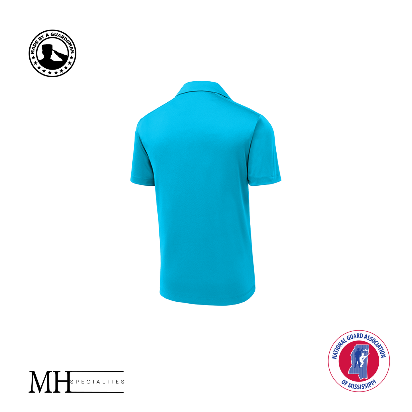 MH Specialties 1 Color NGAMS Men's Polos