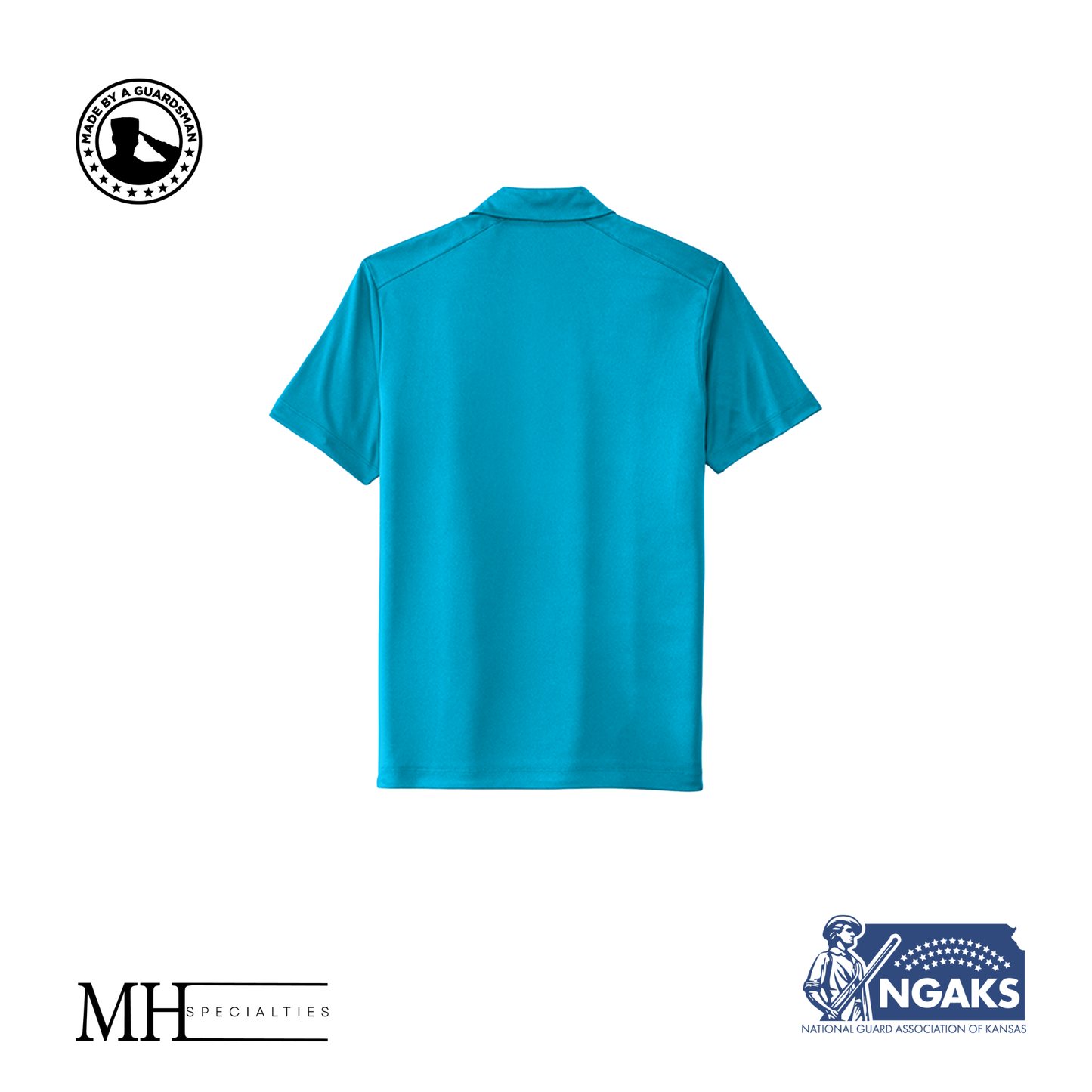 MH Specialties Full Color NGAKS Men's Polos
