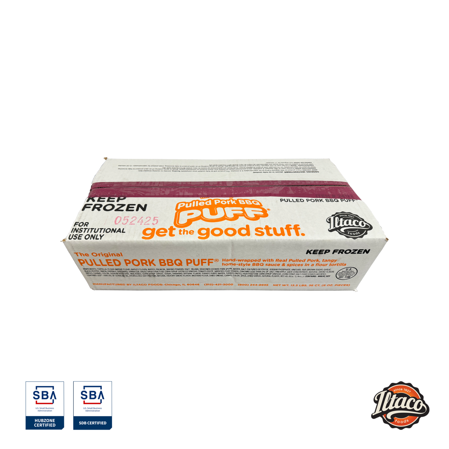 Iltaco Frozen Pizza Puffs (Food Service)