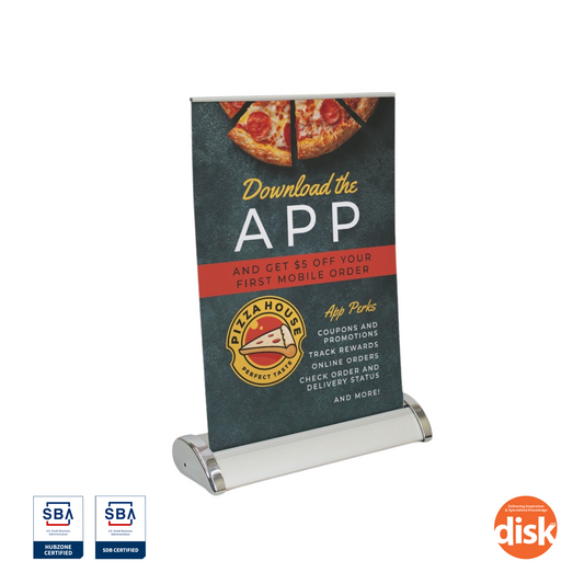 Table Top Retractable Banner