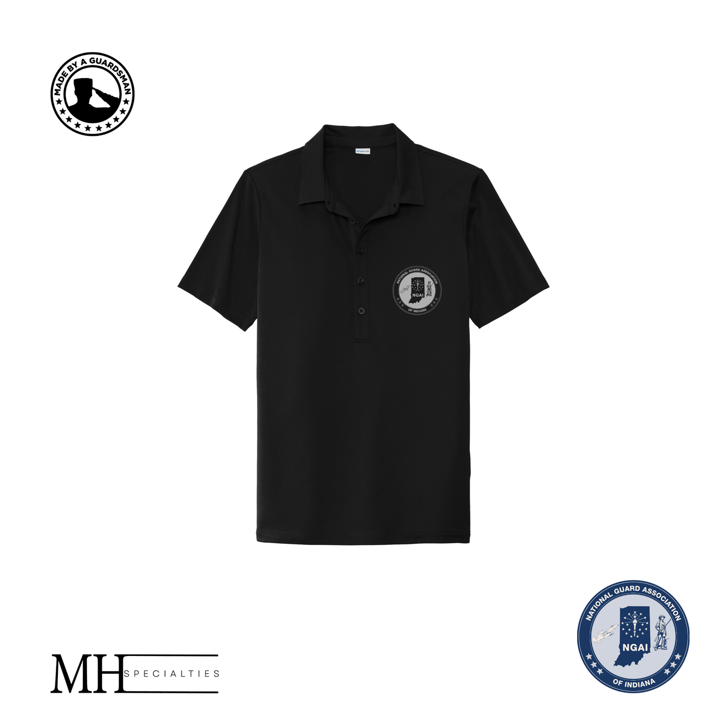 MH Specialties 1 Color NGAI Women's Polos