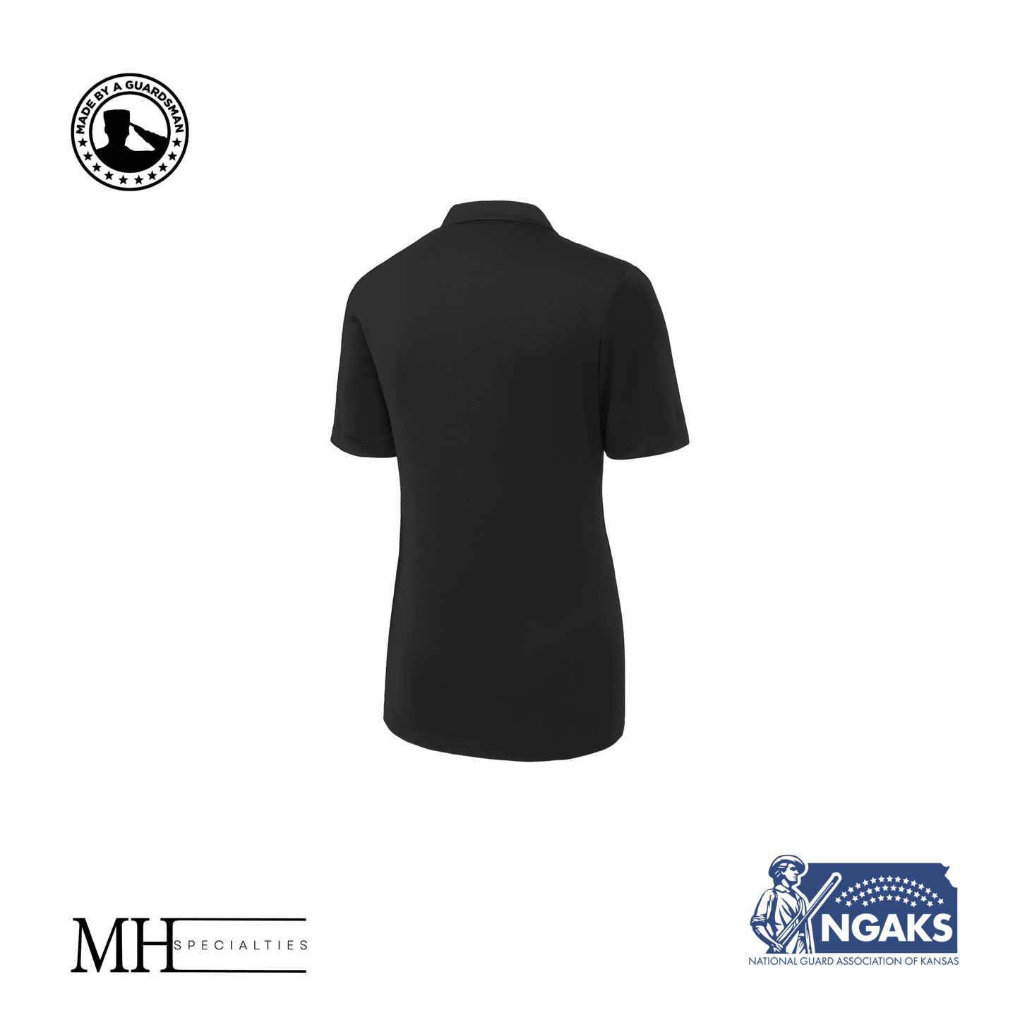 MH Specialties 1 Color NGAKS Women's Polos