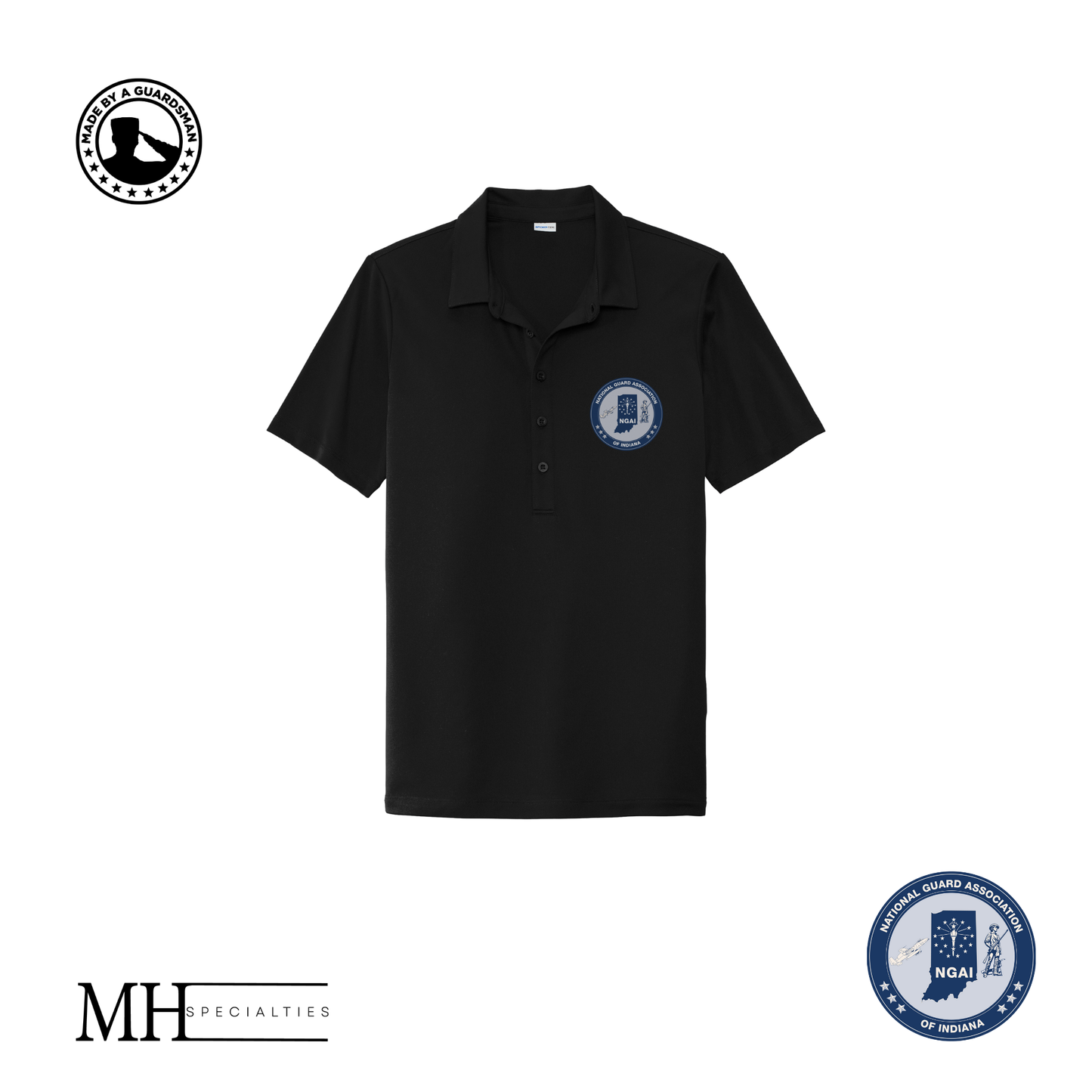 MH Specialties Full Color NGAI Women's Polos