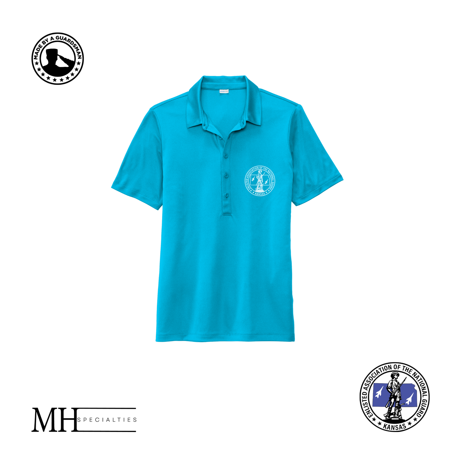 MH Specialties 1 Color EANGKS Women's Polos
