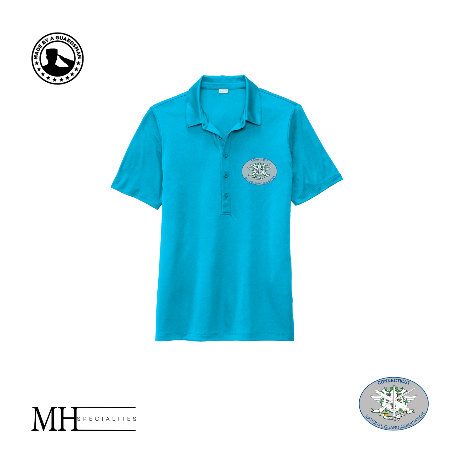 MH Specialties Full Color NGACT Women's Polos