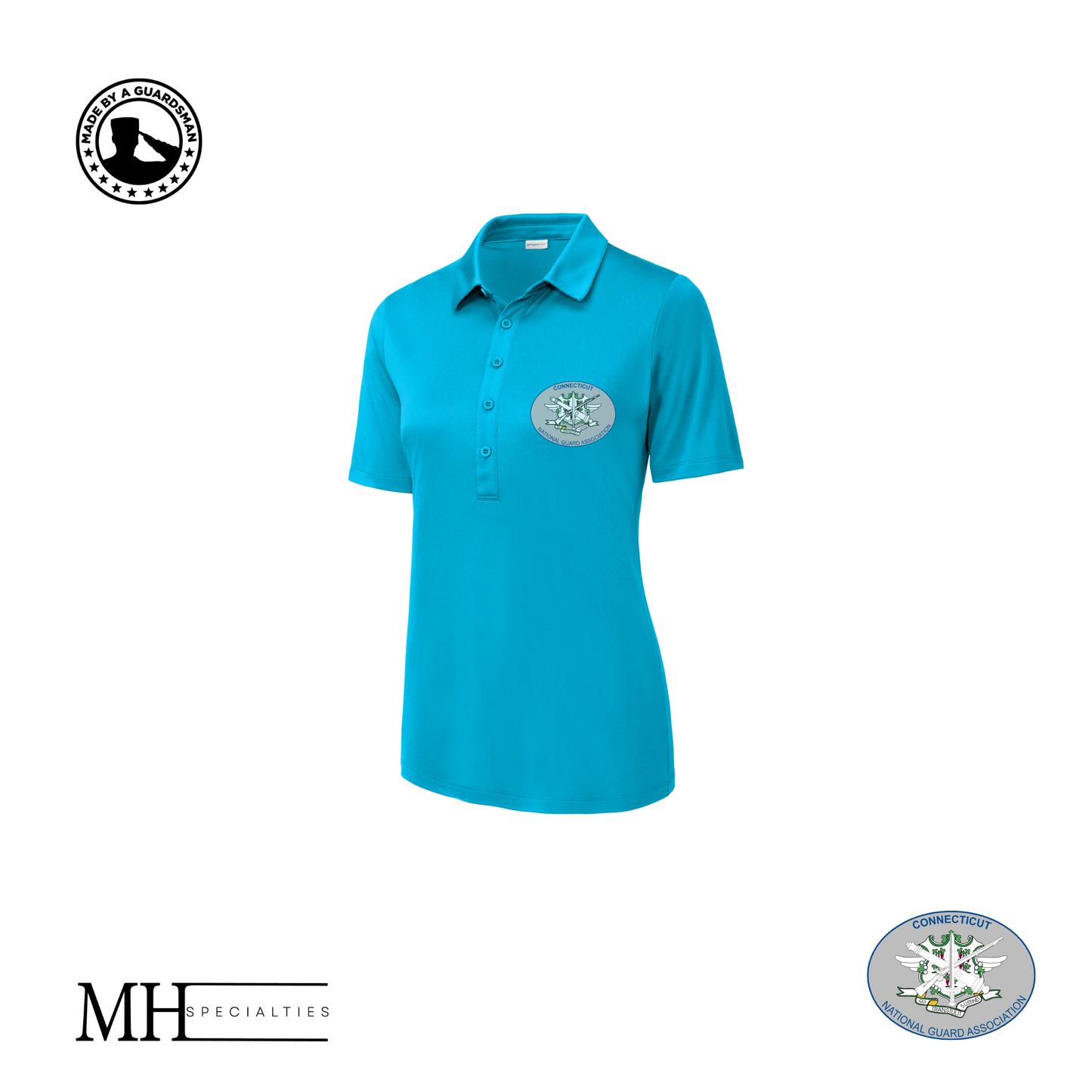 MH Specialties Full Color NGACT Women's Polos